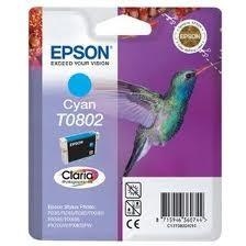 CARTUTXO EPSON T0802 CYAN | 8715946338248 | EPST0802 | Llibreria La Gralla | Librería online de Granollers