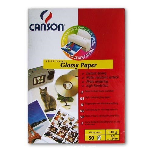 PAPER PRINT-ON A4 GLOSSY 130 GR.20 FULLS | CNS987276 | Llibreria La Gralla | Llibreria online de Granollers