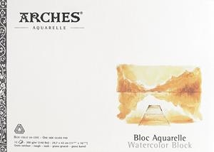 BLOC AQUAREL.LA ARCHES 297X420 300 G. GRA GRUIXUT | 3148951770089 | CNS177008 | Llibreria La Gralla | Librería online de Granollers