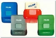 GOMA MILAN ERASER&amp;BRUSH COMPACT COLORS | 8411574046394 | MIL4901116 | Llibreria La Gralla | Llibreria online de Granollers