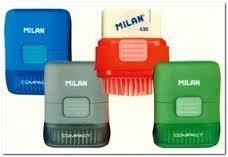 GOMA MILAN ERASER&amp;BRUSH COMPACT COLORS | 8411574046394 | MIL4901116 | Llibreria La Gralla | Librería online de Granollers