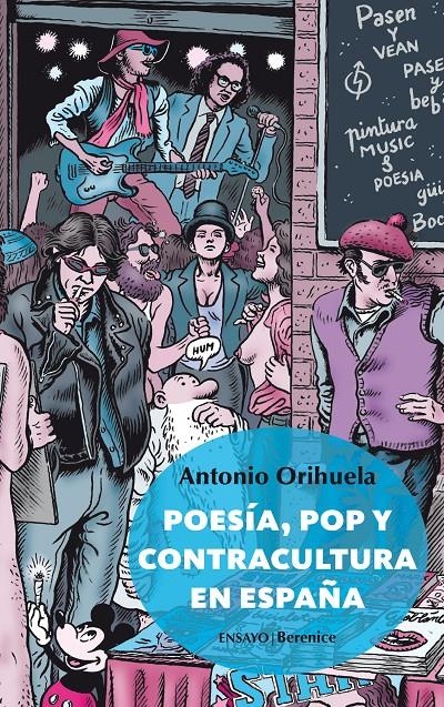 POESÍA, POP Y CONTRACULTURA EN ESPAÑA | 9788415441199 | ORIHUELA, ANTONIO | Llibreria La Gralla | Llibreria online de Granollers