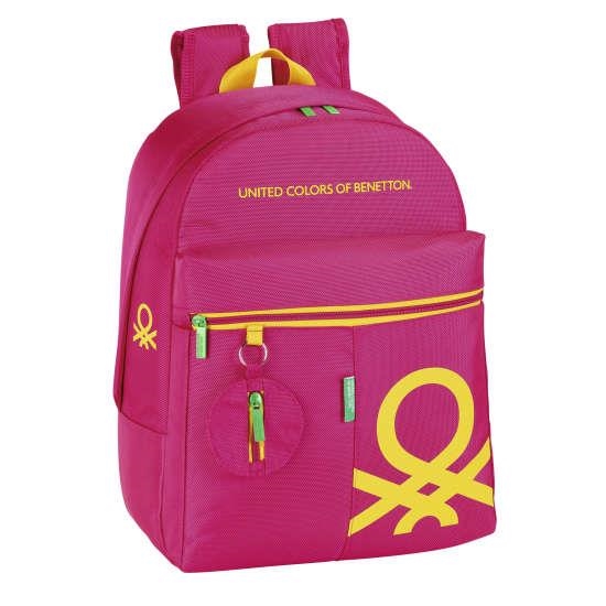 ***MOTXILLA BENETTON DUES CREMALLERES ROSA 2013 | 8412688151950 | NOGMO52387 | Llibreria La Gralla | Llibreria online de Granollers