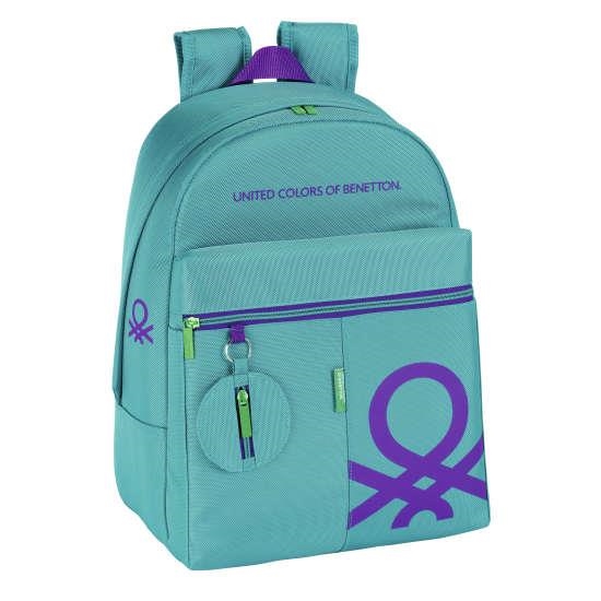 ***MOTXILLA BENETTON DUES CREMALLERES VERDA 2013 | 8412688152179 | NOGMO53387 | Llibreria La Gralla | Llibreria online de Granollers