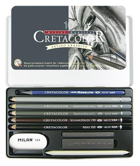 CAIXA ARTINO GRAPHITE 10 PECES | CRE40021 | Llibreria La Gralla | Llibreria online de Granollers