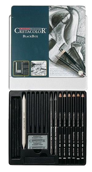 CAIXA BLACK BOX DIBUIX 20 PECES | CRE40030 | Llibreria La Gralla | Llibreria online de Granollers