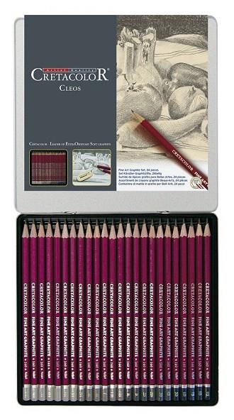 CAIXA LLAPIS CLEOS 24 UNITATS | 9002592150249 | CRE16024 | Llibreria La Gralla | Llibreria online de Granollers