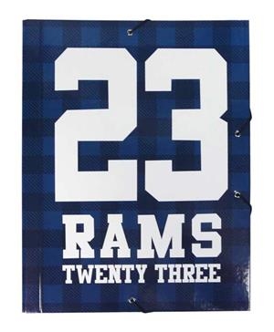 ***CARPETA SEPARADORS RAMS 23 QUADRES VERMELLA/BLAVA  2012 | 8428322985669 | NOGRM0307 | Llibreria La Gralla | Llibreria online de Granollers