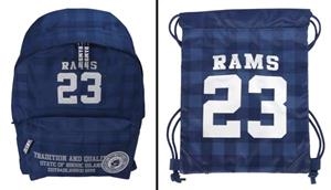 ***MOTXILLA RAMS 23 QUADRETS VERMELLA/BLAVA 2011 | 8428322984747 | NOGRM0418BLAVA/0318VERMELLA | Llibreria La Gralla | Llibreria online de Granollers