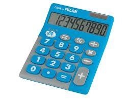 CALCULADORA MILAN TOUCH 10 DIGITS BLAU | 8411574045038 | MIL150610TDBBL | Llibreria La Gralla | Librería online de Granollers