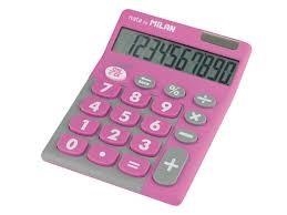 CALCULADORA MILAN TOUCH 10 DIGITS FUCSIA | 8411574045007 | MIL150610TDPBL | Llibreria La Gralla | Librería online de Granollers