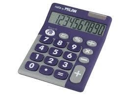 CALCULADORA MILAN TOUCH 10 DIGITS LILA | 8411574044901 | MIL150610TDPRBL | Llibreria La Gralla | Librería online de Granollers