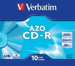 CD VERBATIM 700 MB CD-R | 023942433262 | Llibreria La Gralla | Librería online de Granollers