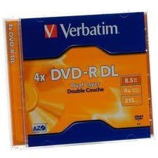DVD-R DL VERBATIM 8.5GB | 023942435426 | VER43543 | Llibreria La Gralla | Llibreria online de Granollers