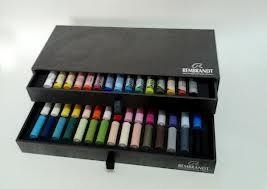 CAIXA PASTELS REMBRANDT 30+15 CAIXA FUSTA | 8712079285531 | TAL31840018 | Llibreria La Gralla | Llibreria online de Granollers