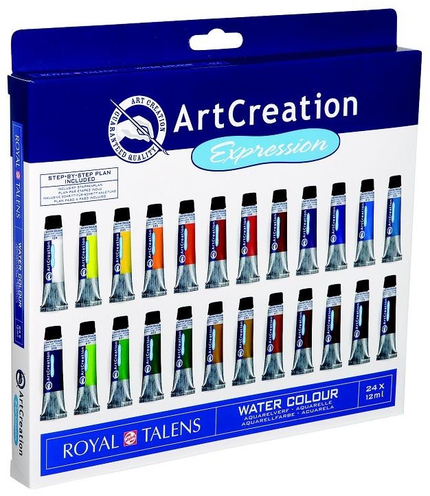 SET ACUAREL.LA ARTCREATION EXPRESSION 24 TUB 12 ML. | 8712079312916 | TAL9022024M | Llibreria La Gralla | Llibreria online de Granollers