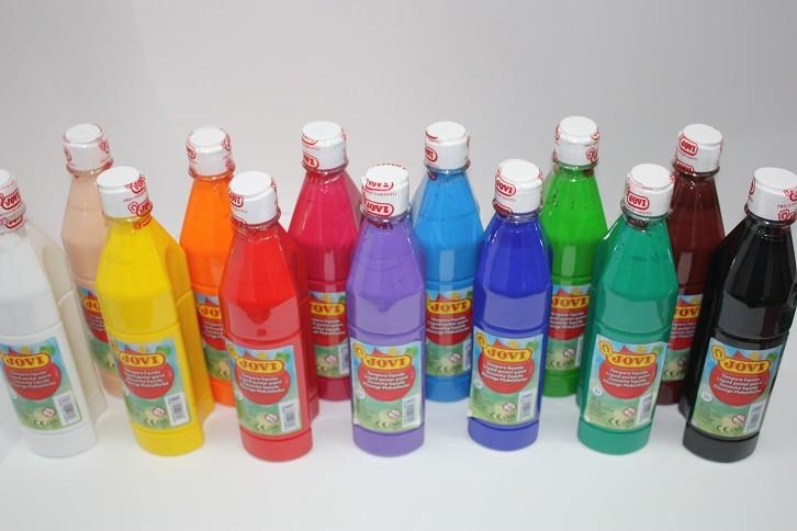 POT TEMPERA ESCOLAR 500 ML. JOVI | 8412027003537 | JOV501 | Llibreria La Gralla | Llibreria online de Granollers