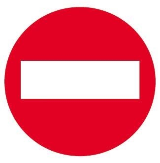 ETIQUETA SEÑALIZACIÓN ADHE."PROH.PASO" | APL00844 | Llibreria La Gralla | Llibreria online de Granollers
