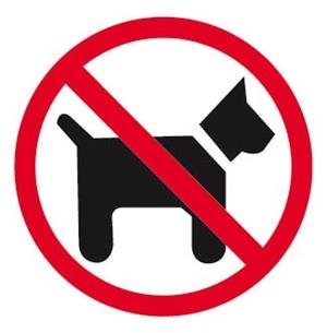 ETIQUETA SEÑALIZACIÓN ADHE."PROHIBIT GOSSOS" | APL00846 | Llibreria La Gralla | Llibreria online de Granollers