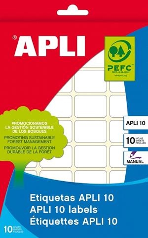 ETIQUETAS AUTOADHESIVAS 81X110MM BLANCO | APL01661 | APL01661 | Llibreria La Gralla | Llibreria online de Granollers