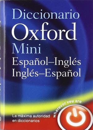 DICCIONARIO OXFORD MINI ESPAÑOL-INGLÉS / INGLÉS-ESPAÑOL | 9780199693436 | Llibreria La Gralla | Llibreria online de Granollers