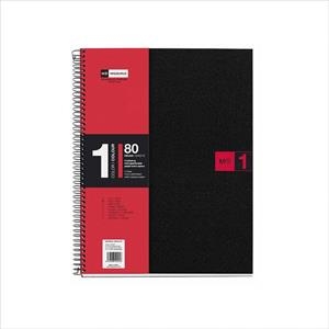 LLIBRETA A4 MIQUELRIUS NOTEBOOK 1 VERMELL 80F | 8422593024720 | 2472 | Llibreria La Gralla | Llibreria online de Granollers