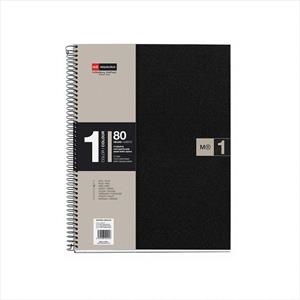 LLIBRETA A4 MIQUELRIUS NOTEBOOK 1 GRIS 80F | 8422593024737 | 2473 | Llibreria La Gralla | Llibreria online de Granollers