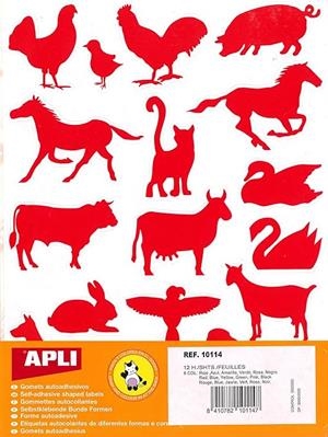 GOMETS APLI ANIMALS GRANJA | APL10114 | 10114 | Llibreria La Gralla | Llibreria online de Granollers