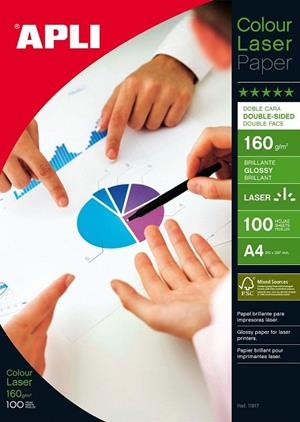 PAPER APLI GLOSSY LASER DOBLE CARA 170 GR | 8410782118176 | APL11817 | Llibreria La Gralla | Llibreria online de Granollers