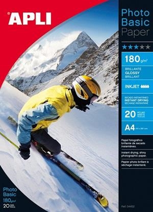 PAPER APLI GLOSSY PAPER 180 GR | 8410782044529 | APL04452 | Llibreria La Gralla | Llibreria online de Granollers