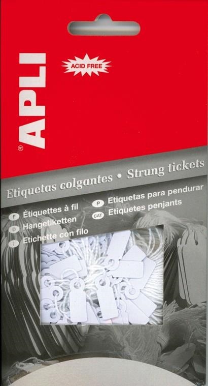 ETIQUETES PENJANTS 13X34MM | 8410782070078 | APL7007 | Llibreria La Gralla | Llibreria online de Granollers
