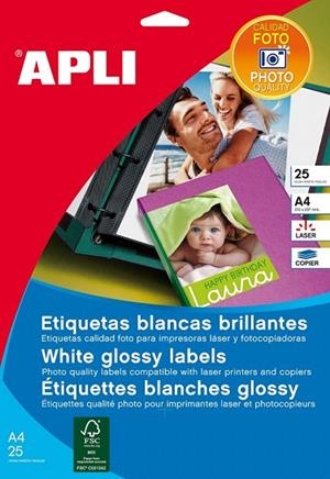 ETIQUETA IMPRESORA A4 10UN. BRILLANTS QUALITAT FOTOGRAFIA | 8410782100652 | APL10065 | Llibreria La Gralla | Librería online de Granollers