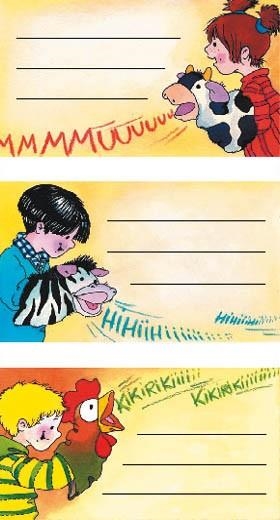 ETIQUETA ADH. NENS ANIMALETS | 8410782104520 | APL10452 | Llibreria La Gralla | Librería online de Granollers