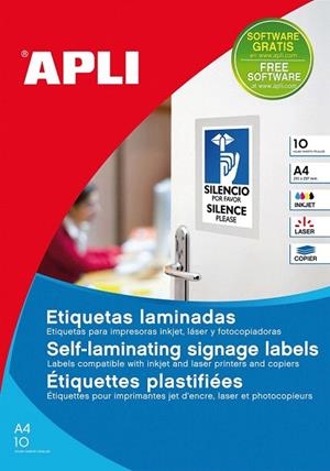 ETIQUETA IMPRESORA A4 SENYALITZACIO 170X257 10UN | 8410782116844 | APL11684 | Llibreria La Gralla | Librería online de Granollers