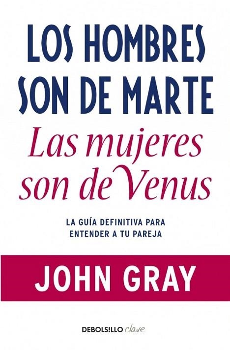 HOMBRES SON DE MARTE, LAS MUJERES DE VENUS (DEBOSILLO CLAVE) | 9788499085531 | GRAY, JOHN | Llibreria La Gralla | Llibreria online de Granollers