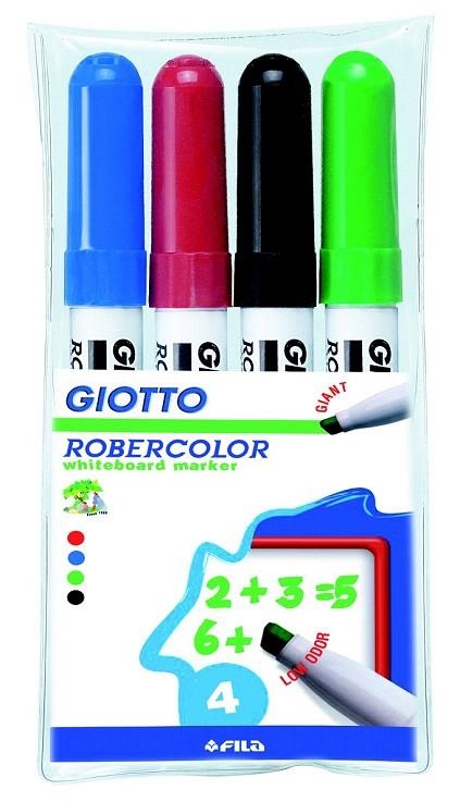 PACK RETOLADORS PISSARRA BLANCA GIOTTO 4 UN GIANT | 8000825413704 | GIO413700 | Llibreria La Gralla | Librería online de Granollers