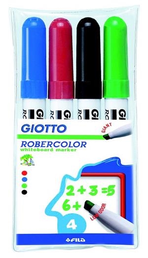 PACK RETOLADORS PISSARRA BLANCA GIOTTO 4 UN GIANT | 8000825413704 | GIO413700 | Llibreria La Gralla | Librería online de Granollers