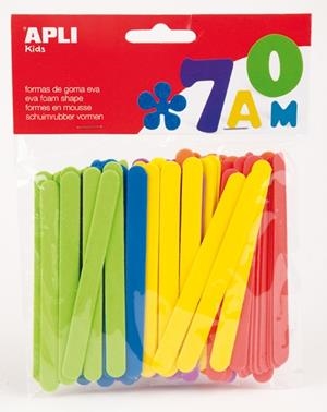 PALS COLORS GOMA EVA 100 UNITATS | 8410782130772 | APL13077 | Llibreria La Gralla | Llibreria online de Granollers