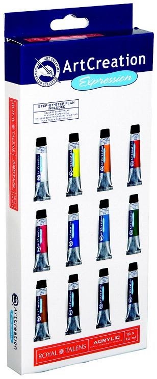 SET ACRILIC ARTCREATION EXPRESSION 12 TUB 12ML | 8712079312879 | Llibreria La Gralla | Llibreria online de Granollers
