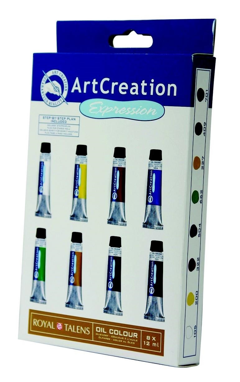 SET OLIS ARTCREATION EXPRESSION 8 TUB 12ML | 8712079312831 | TAL9020108M | Llibreria La Gralla | Llibreria online de Granollers