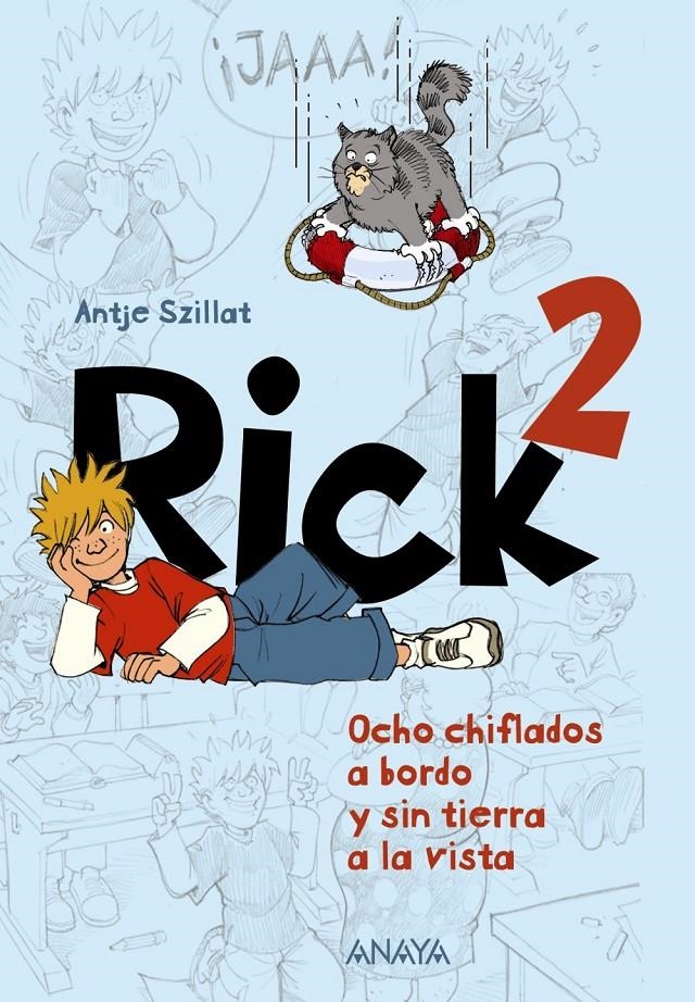 RICK 2. OCHO CHIFLADOS A BORDO Y SIN TIERRA A LA VISTA | 9788467840773 | SZILLAT, ANTJE | Llibreria La Gralla | Librería online de Granollers