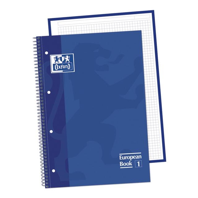 LLIBRETA A4 OXFORD EUROPEAN BOOK 1 BLAU 90 GR | 8412771085049 | 100430197 | Llibreria La Gralla | Librería online de Granollers