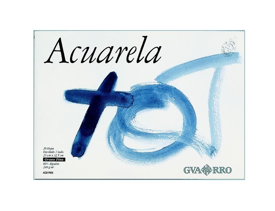 BLOC AQUAREL.LA A4+ GRA FI | 8422714010007 | GUA401000 | Llibreria La Gralla | Librería online de Granollers