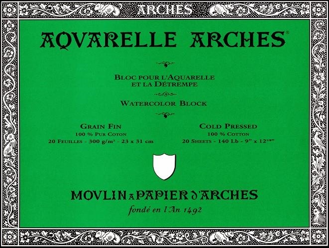 BLOC AQUAREL.LA ARCHES 23X31 300 G. GRA GRUIXUT | CNS177166 | CNS177166 | Llibreria La Gralla | Llibreria online de Granollers