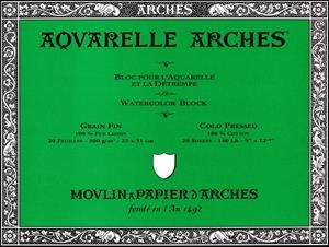 BLOC AQUAREL.LA ARCHES 23X31 300 G. GRA GRUIXUT | CNS177166 | CNS177166 | Llibreria La Gralla | Llibreria online de Granollers
