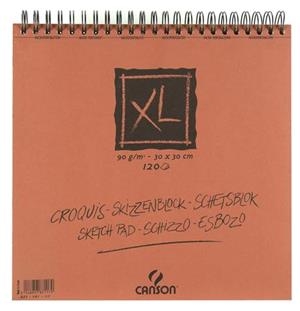 BLOC CANSON XL CROQUIS 30X30 90 GR | 3148957871179 | Llibreria La Gralla | Librería online de Granollers
