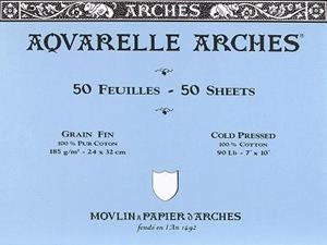 BLOC AQUAREL.LA ARCHES 24X32 185 GR GRA FI | 3148951775527 | CNS177552 | Llibreria La Gralla | Llibreria online de Granollers