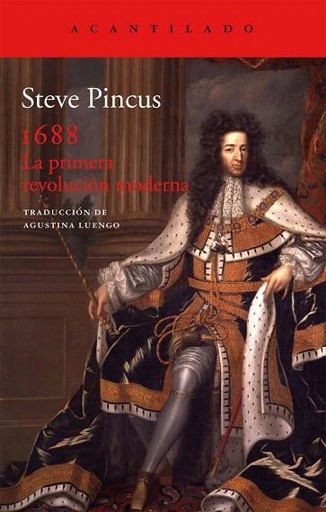 1688. LA PRIMERA REVOLUCIÓN MODERNA | 9788415689553 | PINCUS, STEVE | Llibreria La Gralla | Llibreria online de Granollers