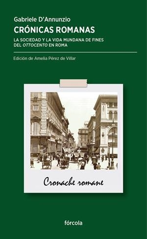 CRÓNICAS ROMANAS | 9788415174776 | D'ANNUNZIO, GABRIELE | Llibreria La Gralla | Librería online de Granollers