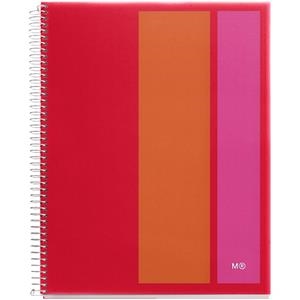***LLIBRETA NBOOK 4 A5 PILARES VERMELL | 8422593471227 | MQR47122 | Llibreria La Gralla | Llibreria online de Granollers